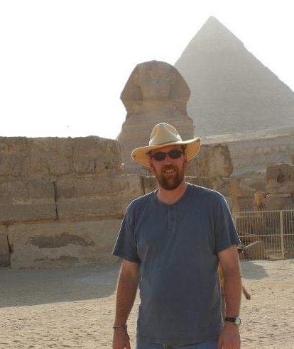Mr. Buhr in Egypt 